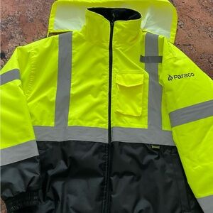 Safety bomber jacket large Type R Class 3